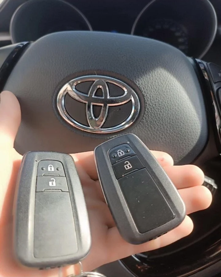 Double de clé Toyota programmé